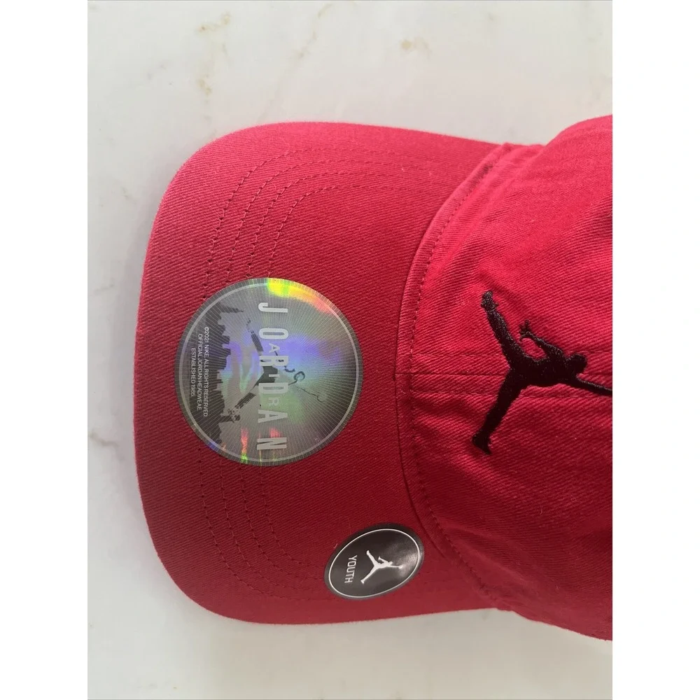 Air Jordan Nike YOUTH Jumpman‎ Hat  Retro Red Snapback Hat Cap YOUTH NWT